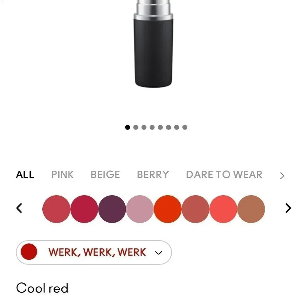 Mac POWDER KISS LIPSTICK New never used plus Ipsy bag  3 G / 0.1 US OZ